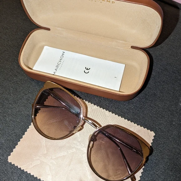 Longchamp | Accessories | Longchamp Brown Uv Protection Cat  display picture 1